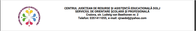 Antetul așa cum apare pe certificatul generat