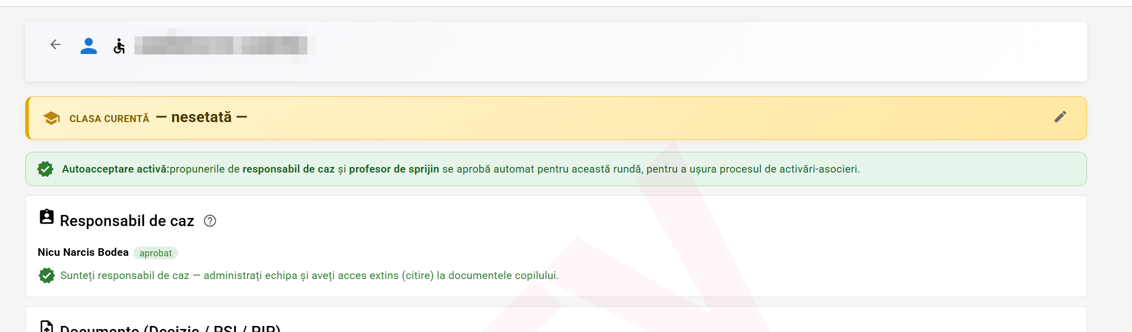 Responsabil de caz aprobat